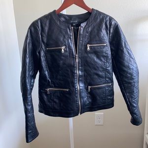 Ann Taylor Genuine Leather Jacket